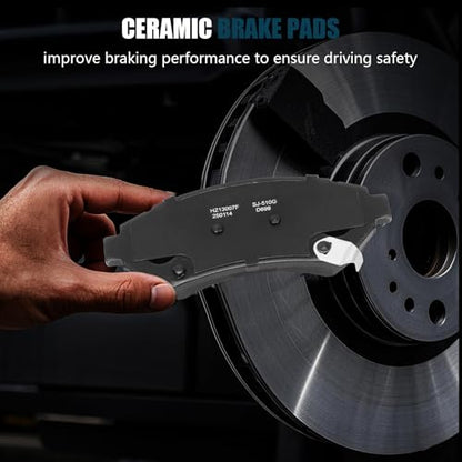 Ceramic Front Brake Pads for Chevy Impala,Monte Carlo - size: D699
