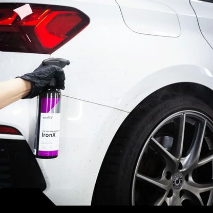 CARPRO IronX Iron Remover: Stops Rust Spots and Pre-Mature Failure of the Clear Coat, Iron Contaminant Removal - 500mL with Sprayer (17oz) - style: 500mL (17oz)