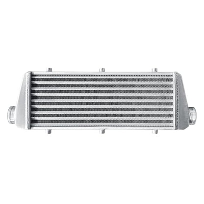 Universal Intercooler 23.5''x8.5''x2.7" Front Mount Intercooler 2.2'' Inlet and Outlet Aluminum Turbo Intercooler Direct Replacement for Any Turbo Charger system - size: 23.5''x8.5''x2.7" 2.2''