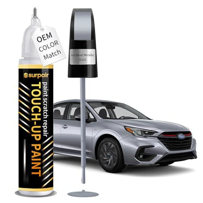 Ice Silver Metallic G1U Touch up Paint for Subaru Car Scratch Remover Pen - color: Ice Silver Metallic (G1U)