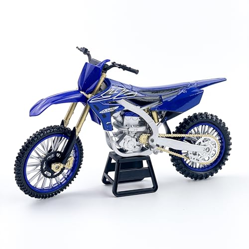 Dirt Bike Model, 1/12 Scale YZ450F DieCast Motorcycle Model，Motocross Motorbike with Realistic Details, Alloy Body, Display Gift for Enthusiasts