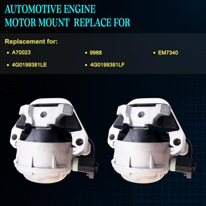 Motor Mount Kit for 2012-2018 A6 & A7 Quattro 2.0L 3.0L AWD - size: A70023 A70023
