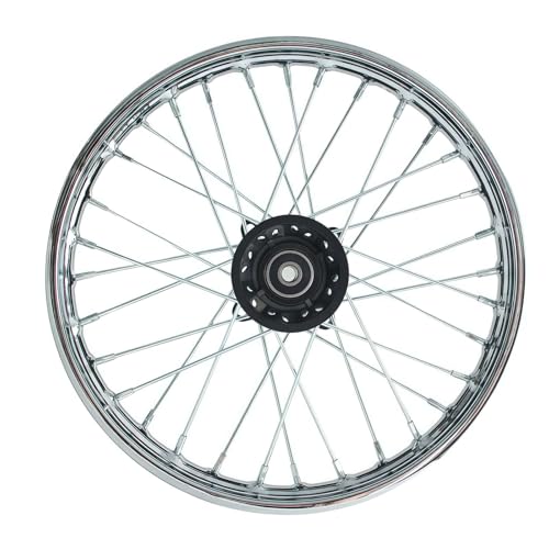 Wheel Rim Hub Compatible for 70CC 90CC 110CC 125CC 140CC 150CC 160CC Off Road Motocross Pit Dirt Rocket Bike (Silver, 60/100-14" 15mm) - color: Silver, size: 60/100-14" 15mm