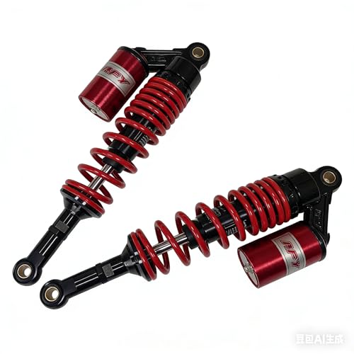 14.17-Inch Rear Shock Absorber Suspension Motorcycle ATV Quad - color: Red Black