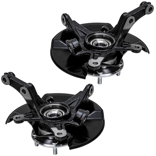 Detroit Axle - 4pc Steering Knuckles Kit for 2006 2007 2008 2009 2010 2011 - size: 4UW47718-V1/Kit