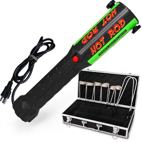 Solary Magnetic Induction Heater Tool - 1000W 110V Handheld Rusty Bolt Removal Tool with 8 Coils - color: Green