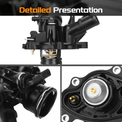 BRTEC 2712000315 Engine Coolant Thermostat Housing - color: 2712000315