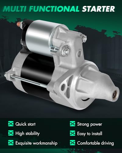 SCITOO Starter Fit For Kawasaki KAF300 Mule 500 1990-1996128000-9980 - size: 128000-9980