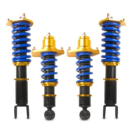 MOSTPLUS 4pcs Full Lowering Coilovers Struts Suspensions Shock Compatible with 2004-2011 Mazda RX-8 RX8 Struts Height Adjustable - size: 2004-2011 Mazda RX-8