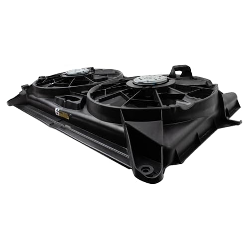 TRQ Radiator Dual Cooling Fan Assembly - style: RFA73771