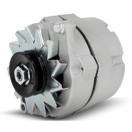Alternator Compatible with Chevy with Buick for 1 One Wire Self Exciting - size: 7127-SE105