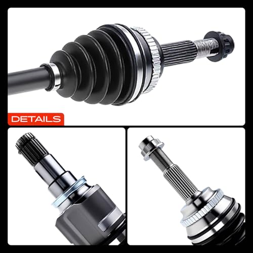 A-Premium Front Right Passenger Side CV Axle Shaft Assembly - style: Front Passenger Side