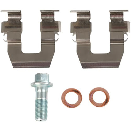 cciyu Rear Left & Right Disc Brake Calipers Assembly 18B4724 18B4725 - size: Rear[18B4724+18B4725]