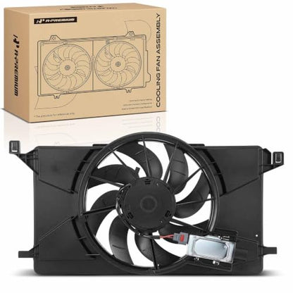 A-Premium Engine Radiator Cooling Fan Assembly with Brushless Motor