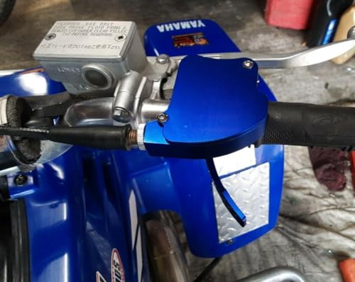 Universal 7/8"Handlebar Thumb Throttle,for Yamaha Banshee 350,Blue - color: Blue