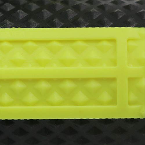 7/8" Hand Grips Throttle Bar Grips for Motorcycle ATV Dirt Pit Bike Motocross Handlebar Grip for Kawasaki KX65 KX85 KX125 KX250 KX250F (Yellow)