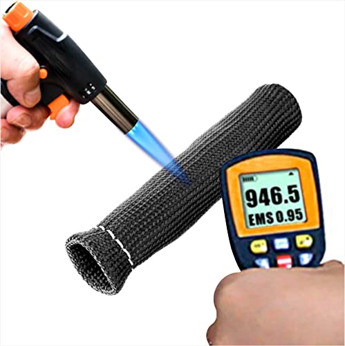 Spark Plug Wire Heat Shield Spark Plug Wire Heat Shield Sleeve Spark Plug Boot Protector Boots Wrap for SBC BBC 350 454 8PCS Plug Wire Covers - 2500F High Temp Protection (Black) - color: Black
