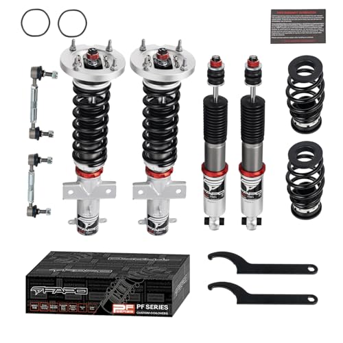 FAPO PF Coilovers for Ford Mustang S197 2005-2014, 32 Level Damping Height Adjustable Mono-Tube Upgraded Lowering Suspension Struts Kits - size: mustang 2005-2014
