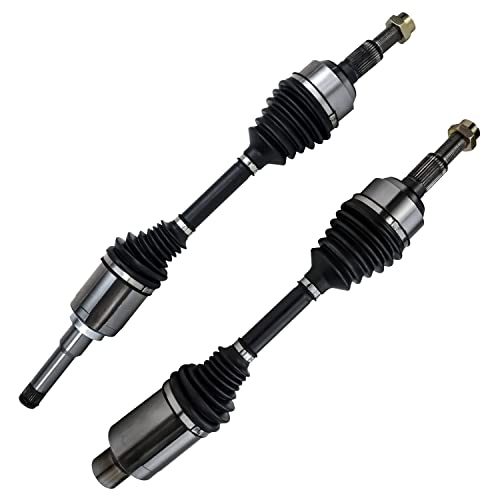Detroit Axle - 2.4L Front CV Axle Shafts for 2010-2017 Chevrolet Equinox - size: 2X1700055-NEW/Pair