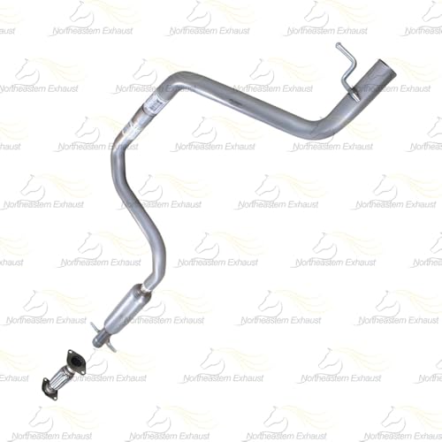 Exhaust System Kit Compatible for 2009-2012 Chevy Malibu 3.6L (Front Pipe Resonator and Intermediate Pipe, 2008-2012 Chevy Malibu 3.6L) - color: Front Pipe Resonator and Intermediate Pipe