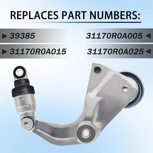 Belt Tensioner Assembly with Pulley Replace 39385 3117051BH01