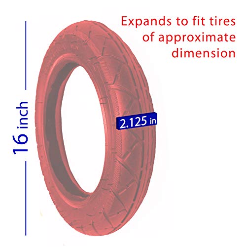 16x2.125 Performance Pneumatic Tire for Electric Scooters & Bikes