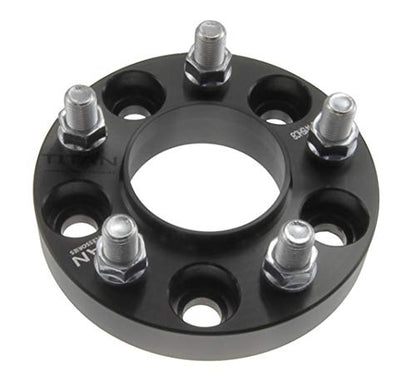 1 Inch Hub Centric Wheel Spacer Compatible with Mitsubishi Lancer Eclipse & Outlander - 5x114.3 (5x4.5) Bolt Pattern, 67.1mm Hub Bore, 12x1.5 Studs, 6061-T6 Billet Aluminum, Black - Set of 4 - size: 1 Inch Hubcentric Wheel Spacers, style: 4x Wheel Spacers