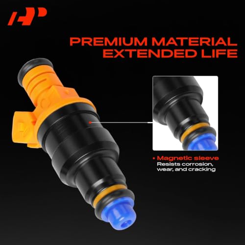 A-Premium Set of 8 Fuel Injector - Compatible with Ford, Mercury, Lincoln