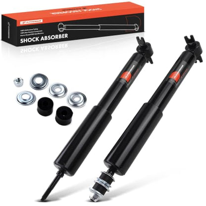 A-Premium Front Shock Absorbers, Set of 2 - Compatible with Toyota - style: RWD; Front