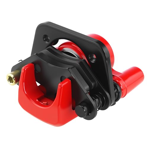 PRO BAT Rear Brake Caliper with Brake Pad - color: Red