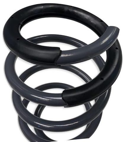 Universal 4PCS Coil Spring Silencer/Isolator, Front & Rear Suspension Protection, Rubber Noise Reduction Sleeves for large saloon, Truck, large SUV - color: SUV