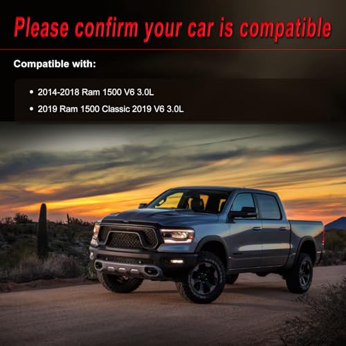 Alternator compatible for 2014-18 Ram 1500, 2019 Ram 1500 Classic - size: 2014-2018 Ram 1500