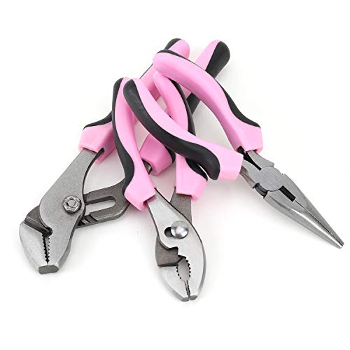 FASTPRO 267-Piece Pink Tool Set with 13-Inch Tool Bag