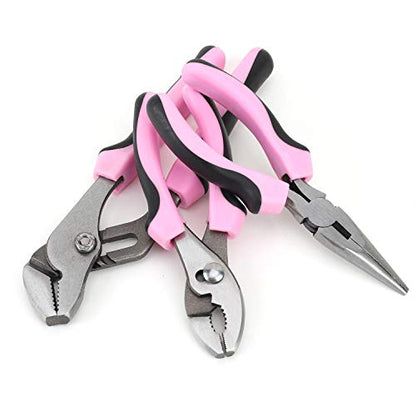 FASTPRO 267-Piece Pink Tool Set with 13-Inch Tool Bag