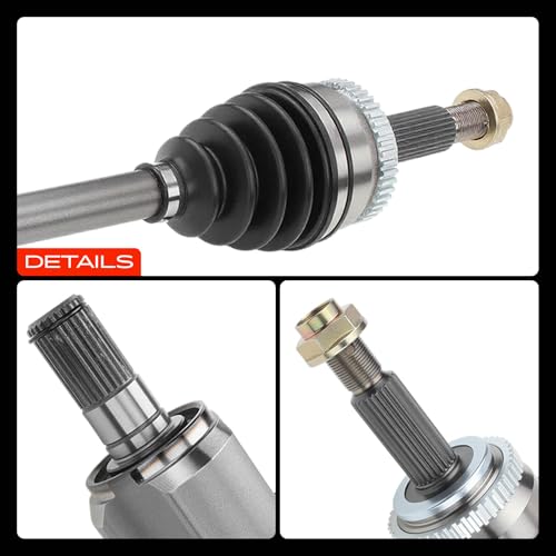 A-Premium Front Left Driver Side CV Axle Shaft Assembly - style: Front Driver Side