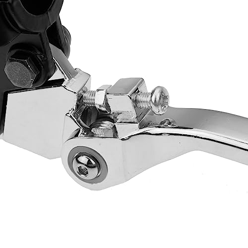 HIAORS 7/8" Folding Clutch Brake Lever for Xmotos BSE KAYO Apollo Thumpstar 70cc 110cc 125cc 150cc SSR Pit Dirt Bike Parts Motorcycle Silver - color: Silver