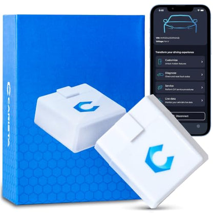 Carista OBD - Bluetooth OBD2 Scanner - Subscription Required - Car Scanner Diagnostic Tool and Code Reader with Access to Diagnostics, Customizations, Service Tools, and Live Data