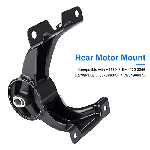 JDMON 4Pcs Engine Motor Mount Replacement for 2011-2015 Chrysler Dodge - size: 4PCS-Compatible with OE#A5665 A5480 A5589 A5577
