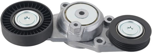 BRTEC 39095 Belt Tensioner Assembly with 2 Pulley - size: 166010V010