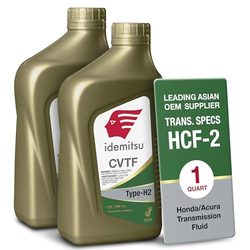 Idemitsu CVT HCF-2 Transmission Fluid for Honda – 1 Qt, 2 Pack - size: 1 Quart, style: 2 Pack