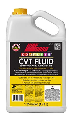 Lubegard 68115 Complete Universal CVT Fluid, 1.25 Gallon - size: 1.25 Gallon
