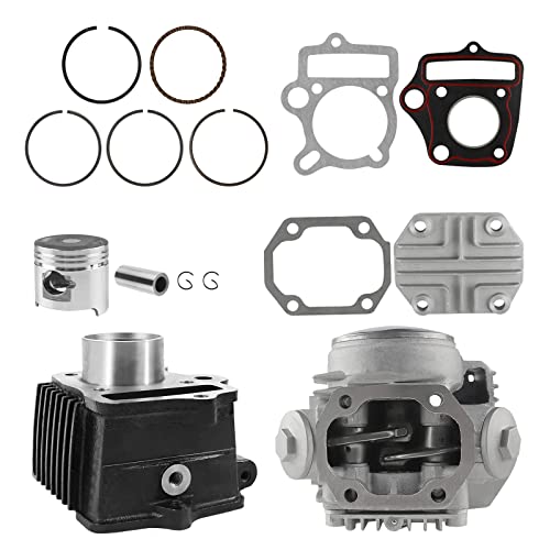 FLYPIG New Performance Big Bore 39mm Cylinder Rebuild Assembly Kit Cylinder Top End Repair Set Fit for Honda 50CC Z50 Z50R XR50 CRF50 Dirt Bike Go Kart