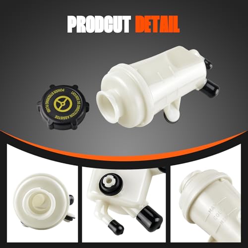 YS4Z3A697AC Power Steering Reservoir Tank with Cap,Tight Seal - size: YS4Z3A697AC