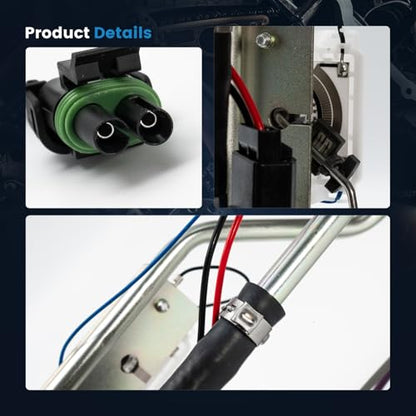 KELOKE Electric Fuel Pump Module Assembly Compatible with Chevrolet & GMC - color: E3637S