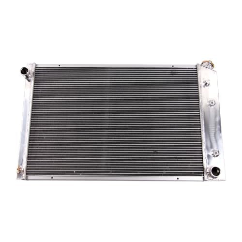 716 4-ROW COOLING Aluminum Radiator For 1973-1987 Chevy Truck GMC C/K Pickup C10 C20 C30 K10 K20 FOR Blazer 1973-1991 19 x 28-1/4"-Core