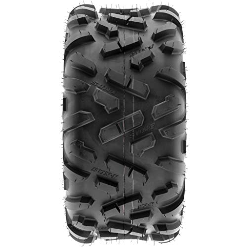 Set of 2 SunF Power.II 22x10-10 ATV UTV Off-Road Tires, All-Terrain, 6 PR, Tubeless A051 - size: 22x10-10