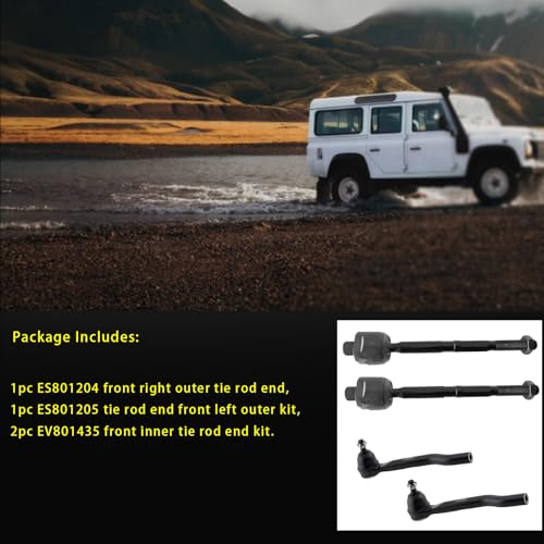 Outer Inner Tie Rod for Honda Pilot 2016-2022 ES801204 ES801205 EV801435 - size: ES801204 ES801205 EV801435