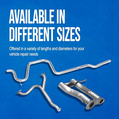 Walker 54755 Direct Fit Exhaust Resonator and Pipe Assembly 2.25" Outlet (OD) for Mercury Mariner