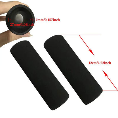Upgrade Your Ride with High Bounce, Anti-Slip Universal Handlebar Accessories - CHJIAOL Motorcycle Grip Covers Comfort Foam Handlebar Cover Sponge Hand Grips - size: Grip Covers Only