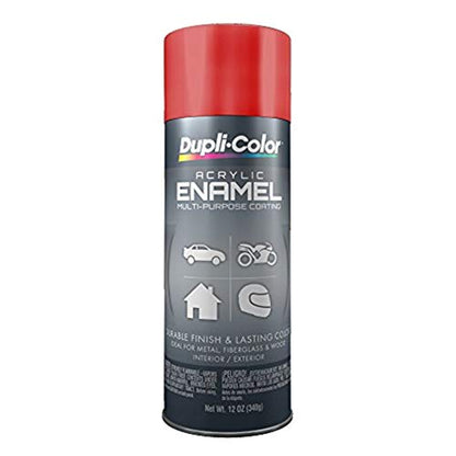 Dupli-Color EPAE10700 Premium Acrylic Enamel Spray Paint - Red - 12 oz. Aerosol Can - color: Red